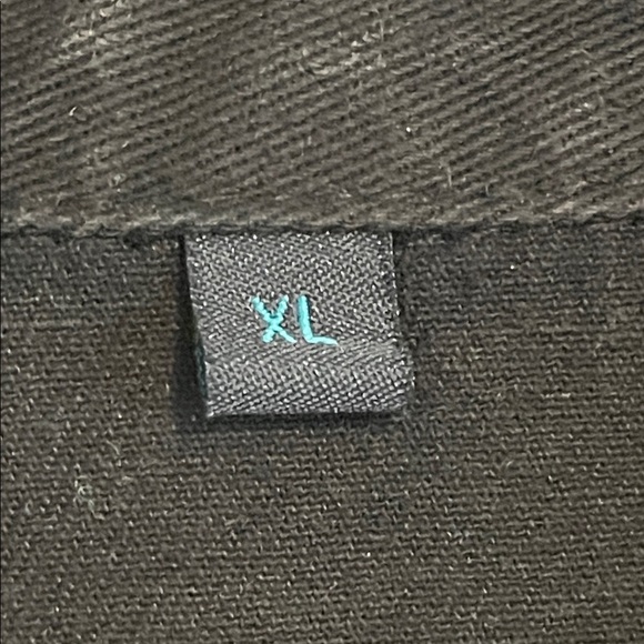 Women’s Black Ballon Sleeve Denim Romper with Belt Extra Large Causal Cotton - Picture 9 of 16